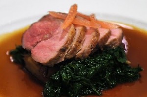 Chef Keller gets his lamb from one source - delicious dish always